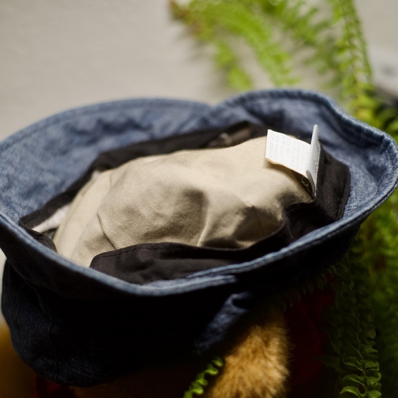 Arnaldo Bassini 58 cm Youth denim hat - Picture 5 of 6